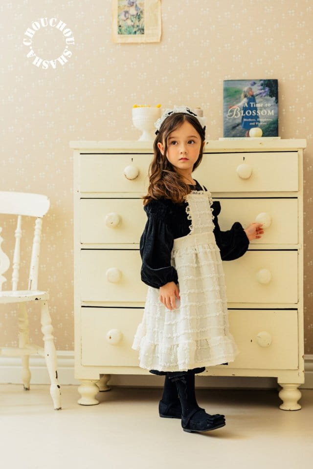 Chouchou Shasha - Korean Children Fashion - #childofig - Maple One-piece - 3