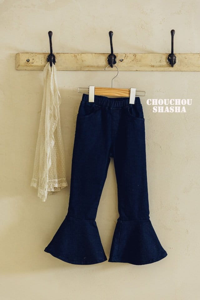 Chouchou Shasha - Korean Children Fashion - #childofig - Denim Jeans - 11