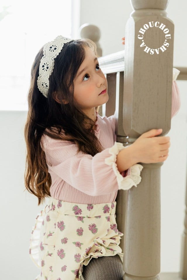 Chouchou Shasha - Korean Children Fashion - #childrensboutique - Lace Hairband - 5