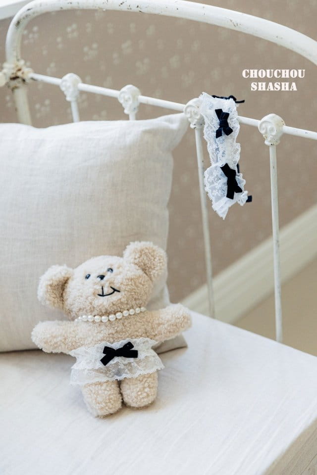 Chouchou Shasha - Korean Children Fashion - #childrensboutique - Bear Doll - 4
