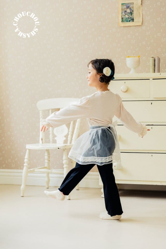 Chouchou Shasha - Korean Children Fashion - #discoveringself - Lace Tee - 6