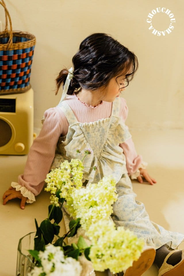Chouchou Shasha - Korean Children Fashion - #fashionkids - Mue Top Bottom Set - 12