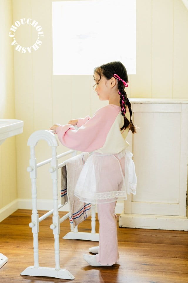 Chouchou Shasha - Korean Children Fashion - #fashionkids - Flower Apron - 11
