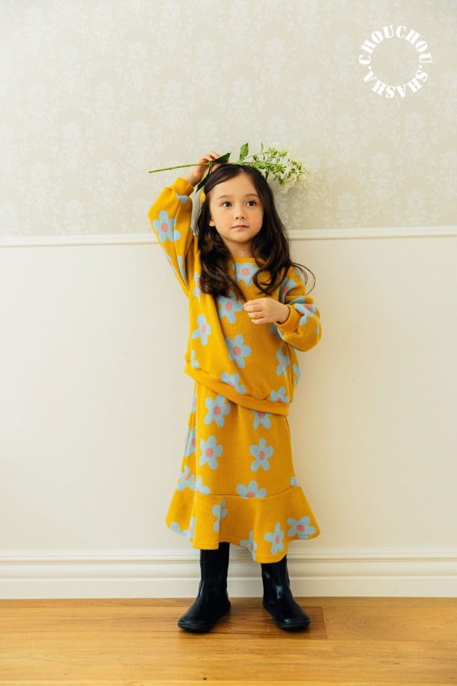 Chouchou Shasha - Korean Children Fashion - #kidsshorts - Hi Top Bottom Set - 12
