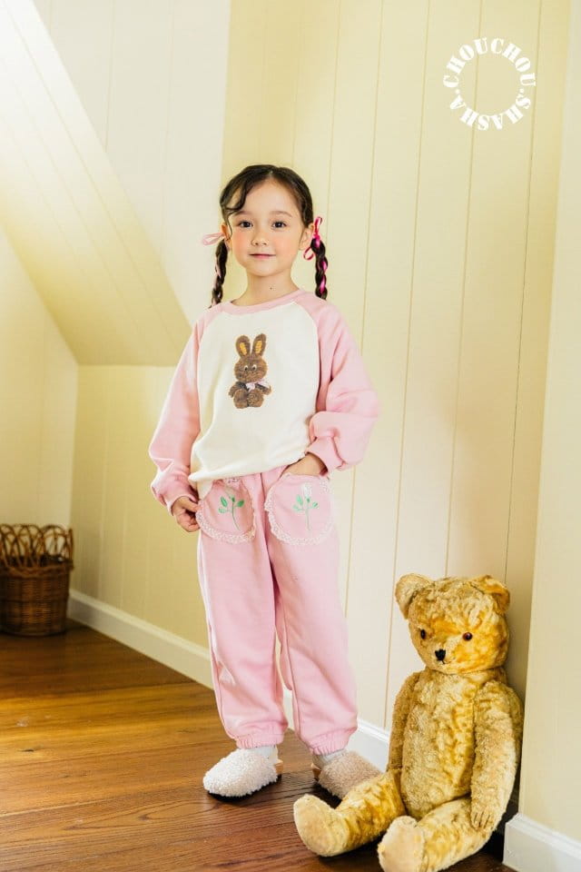 Chouchou Shasha - Korean Children Fashion - #kidsshorts - Sue Sue Sweatshirt - 4