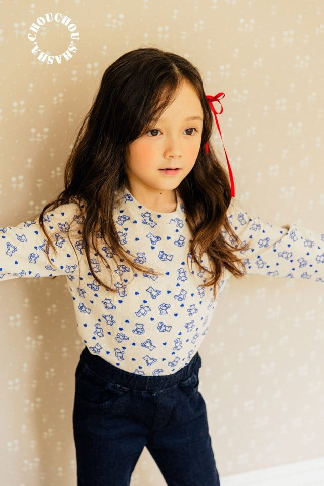 Chouchou Shasha - Korean Children Fashion - #littlefashionista - Beart Tee - 11
