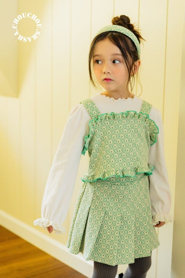 Chouchou Shasha - Korean Children Fashion - #magicofchildhood - Cloi Top Bottom Set - 5