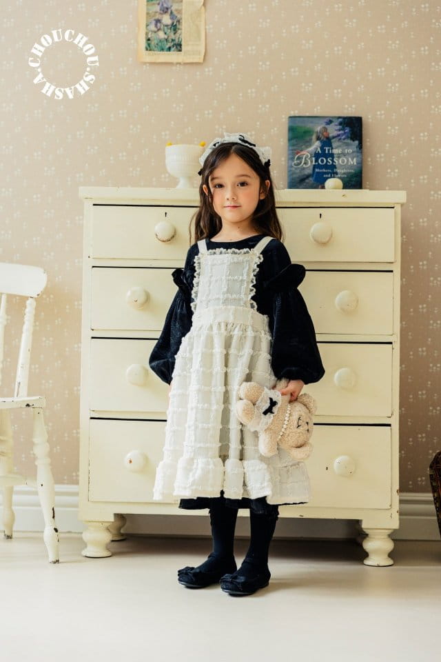 Chouchou Shasha - Korean Children Fashion - #minifashionista - Maple One-piece