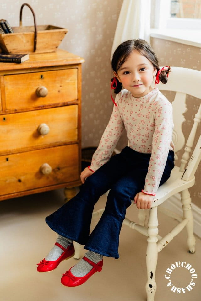 Chouchou Shasha - Korean Children Fashion - #minifashionista - Denim Jeans - 6
