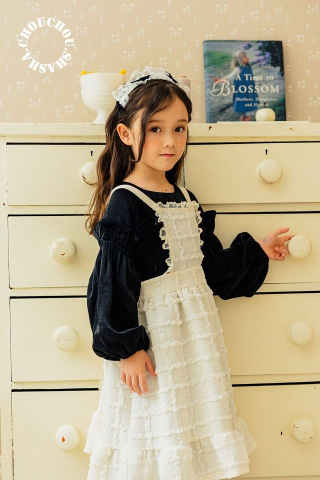 Chouchou Shasha - Korean Children Fashion - #prettylittlegirls - Maple One-piece - 2