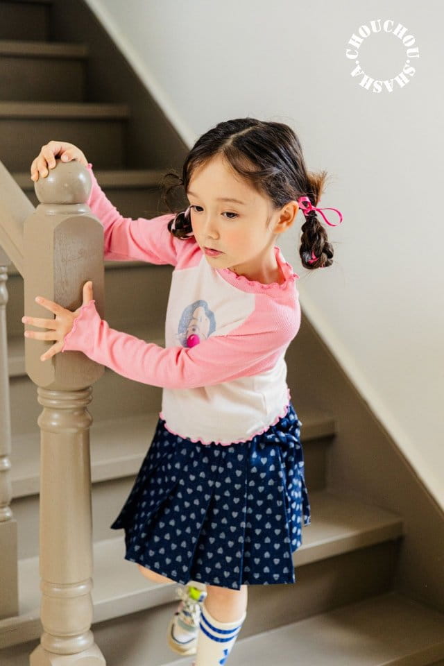 Chouchou Shasha - Korean Children Fashion - #stylishchildhood - Heart Wrinkle Pants - 7