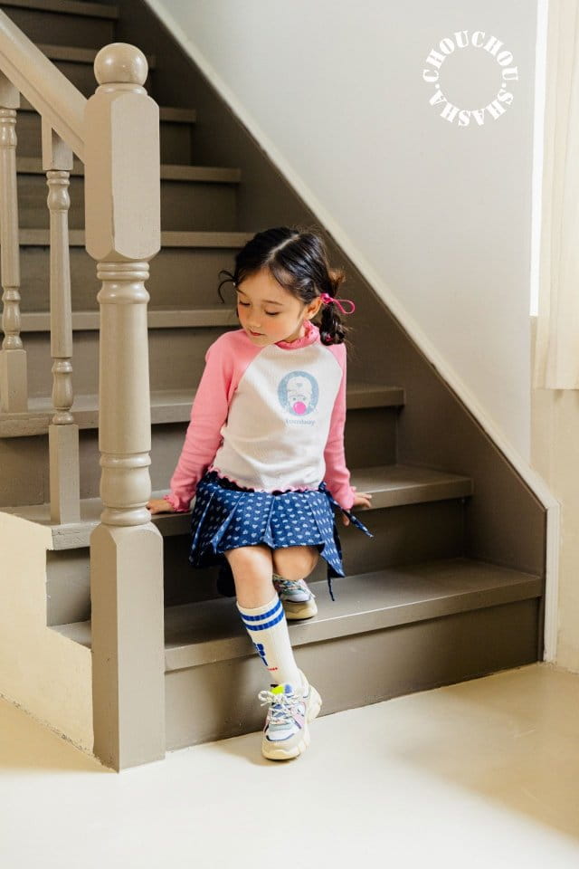 Chouchou Shasha - Korean Children Fashion - #todddlerfashion - Heart Wrinkle Pants - 5
