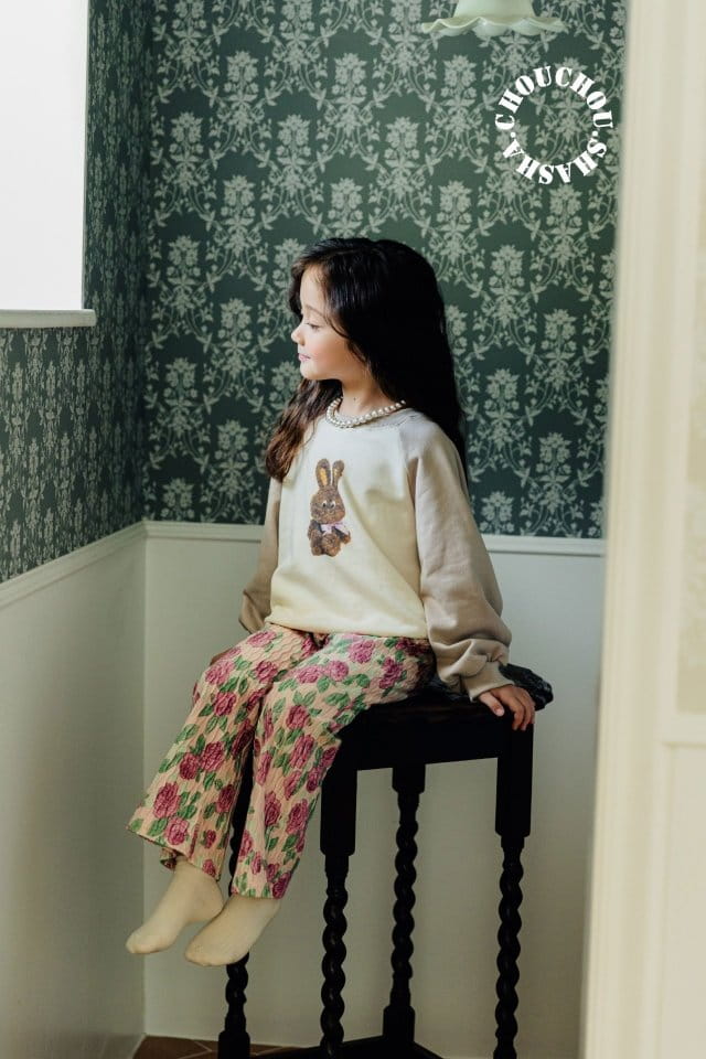 Chouchou Shasha - Korean Children Fashion - #toddlerclothing - Rose Pants - 10