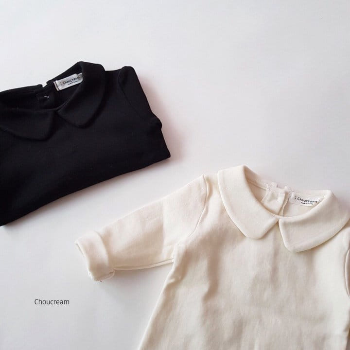 Choucream - Korean Baby Fashion - #babyboutique - Bebe Collar Tee - 2