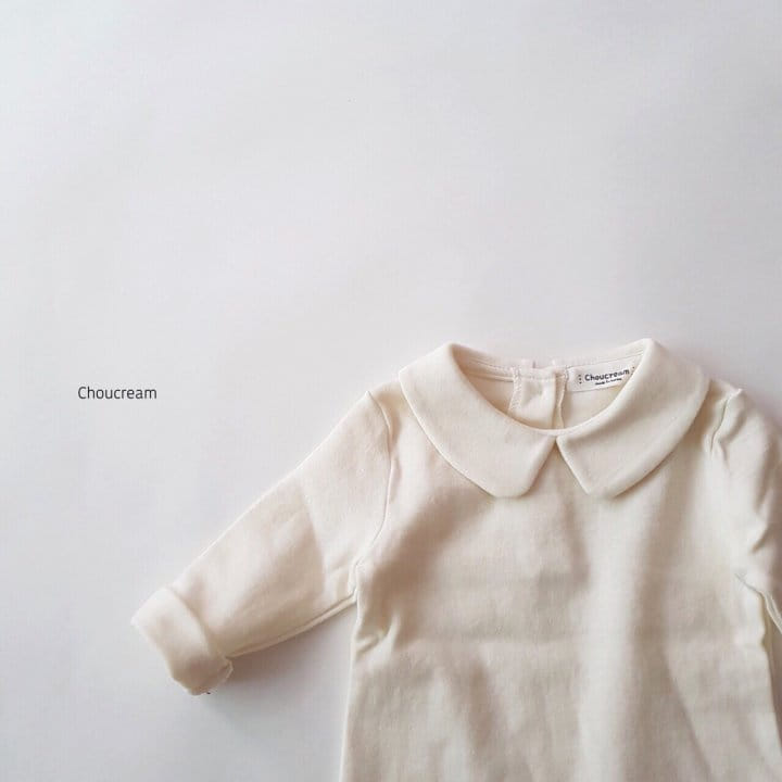Choucream - Korean Baby Fashion - #babyboutiqueclothing - Bebe Collar Tee - 4