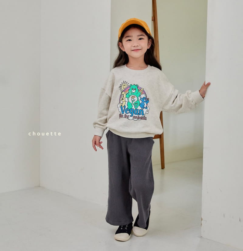 Chouette - Korean Children Fashion - #kidsshorts - Care Sweatshirt - 8