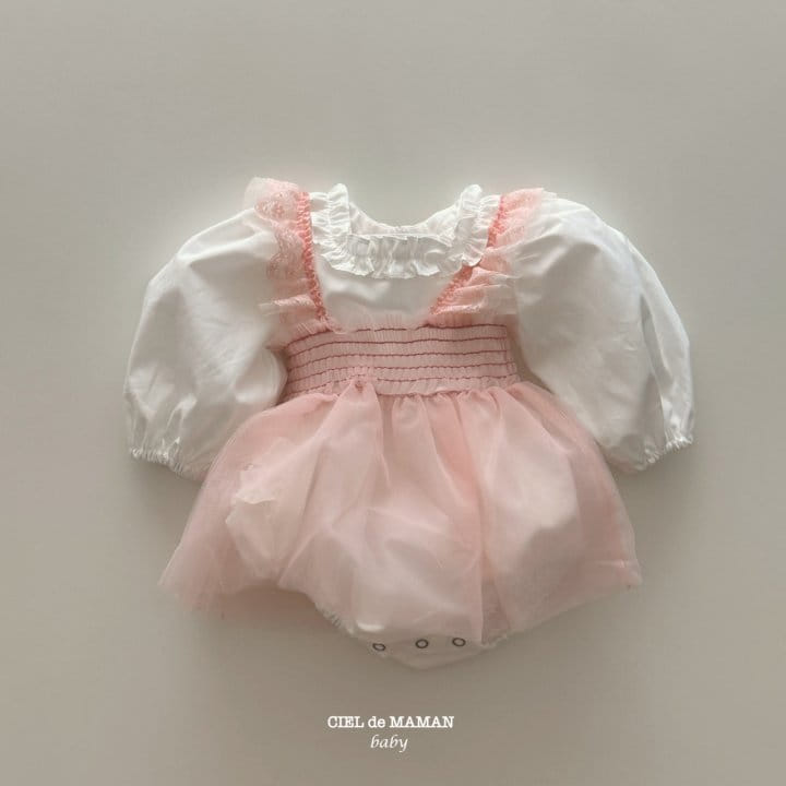 Ciel De Maman - Korean Baby Fashion - #babyboutique - Pure Ember Bodysuit - 6