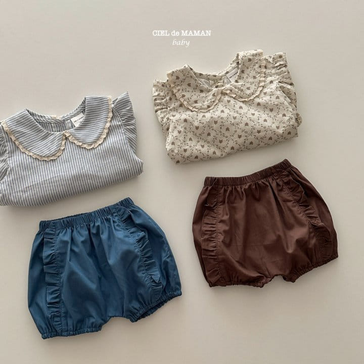 Ciel De Maman - Korean Baby Fashion - #babyboutique - Shu Collar Blouse
