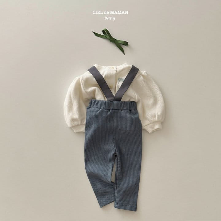Ciel De Maman - Korean Baby Fashion - #babyboutique - Dungarees Leggings - 5