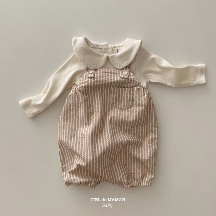 Ciel De Maman - Korean Baby Fashion - #babyboutique - Ppeppero Dungarees - 3