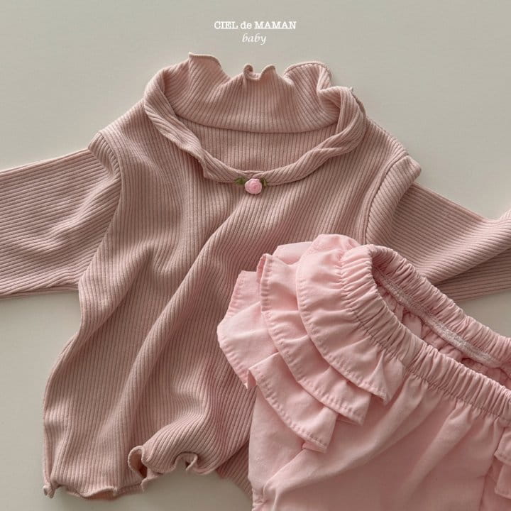 Ciel De Maman - Korean Baby Fashion - #smilingbaby - Rose Tee - 4