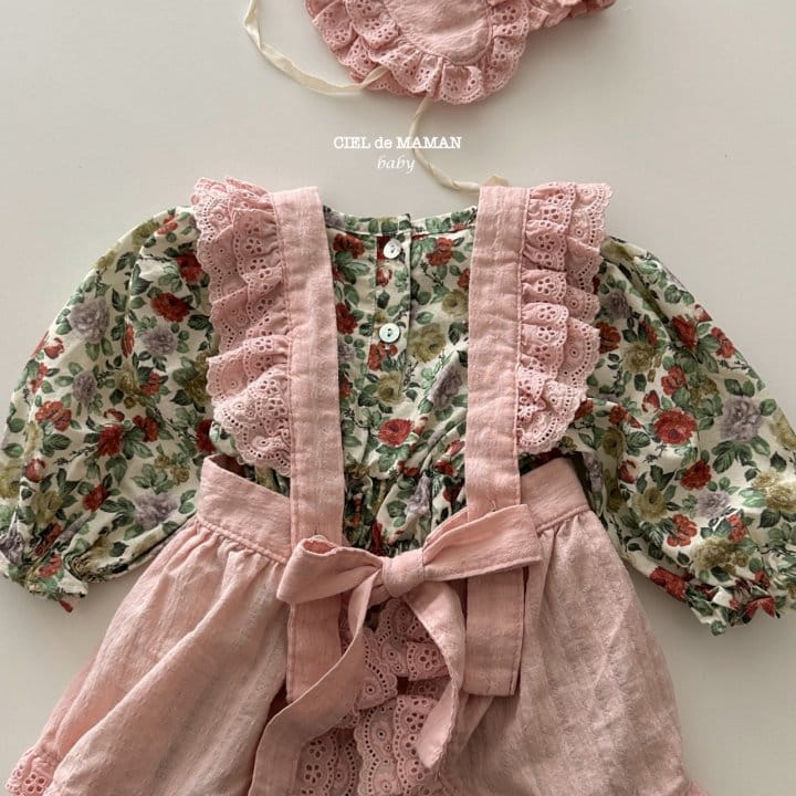 Ciel De Maman - Korean Baby Fashion - #babyboutique - Frill Bonnet - 9