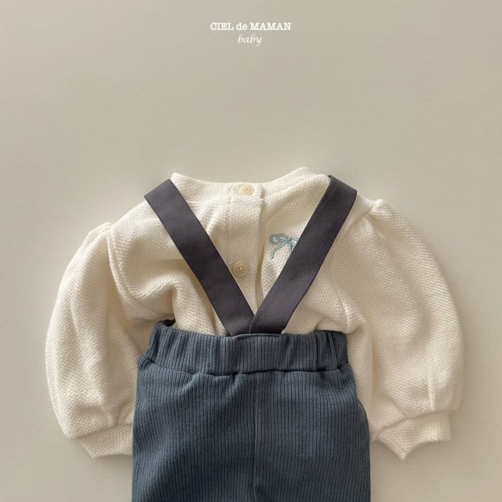 Ciel De Maman - Korean Baby Fashion - #babyboutiqueclothing - Dungarees Leggings - 6