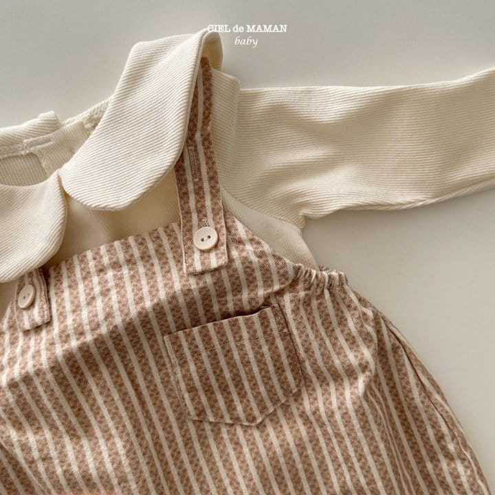 Ciel De Maman - Korean Baby Fashion - #babyboutique - Ppeppero Dungarees - 4