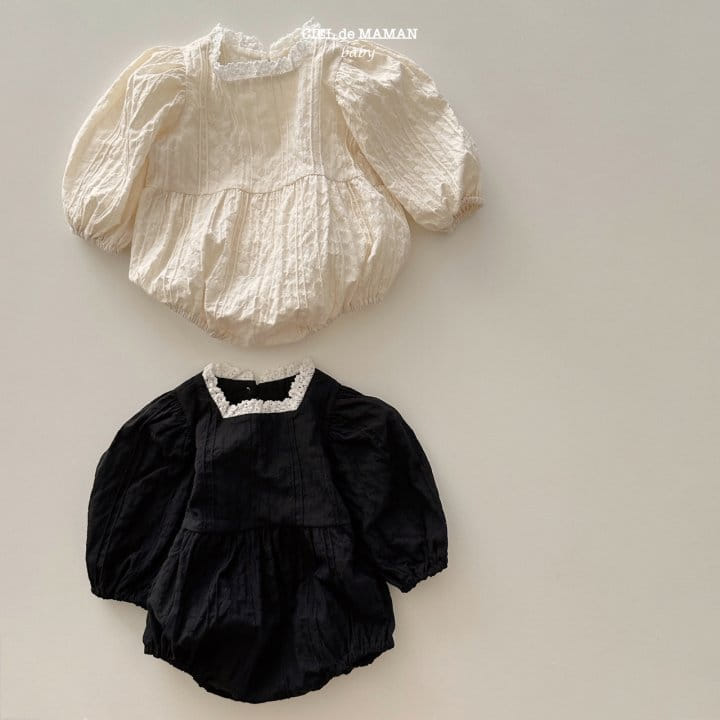 Ciel De Maman - Korean Baby Fashion - #babyboutiqueclothing - Sua Lace Bodysuit - 8