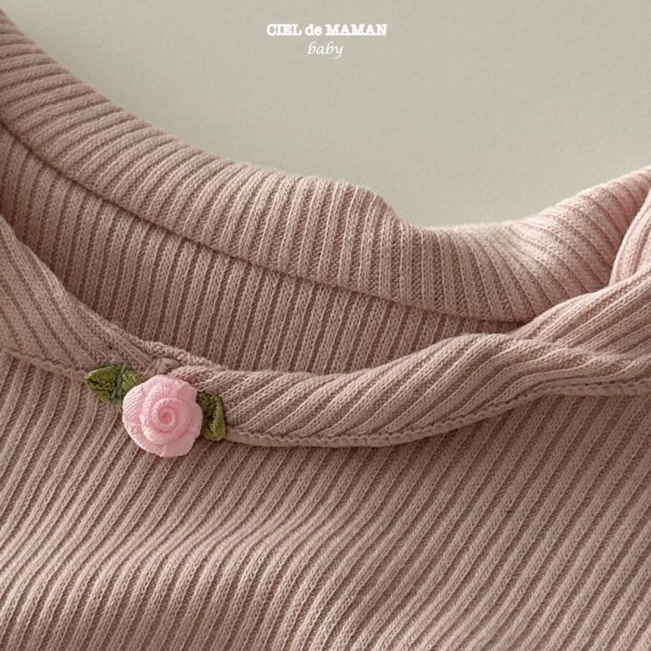 Ciel De Maman - Korean Baby Fashion - #babyboutiqueclothing - Rose Tee - 5