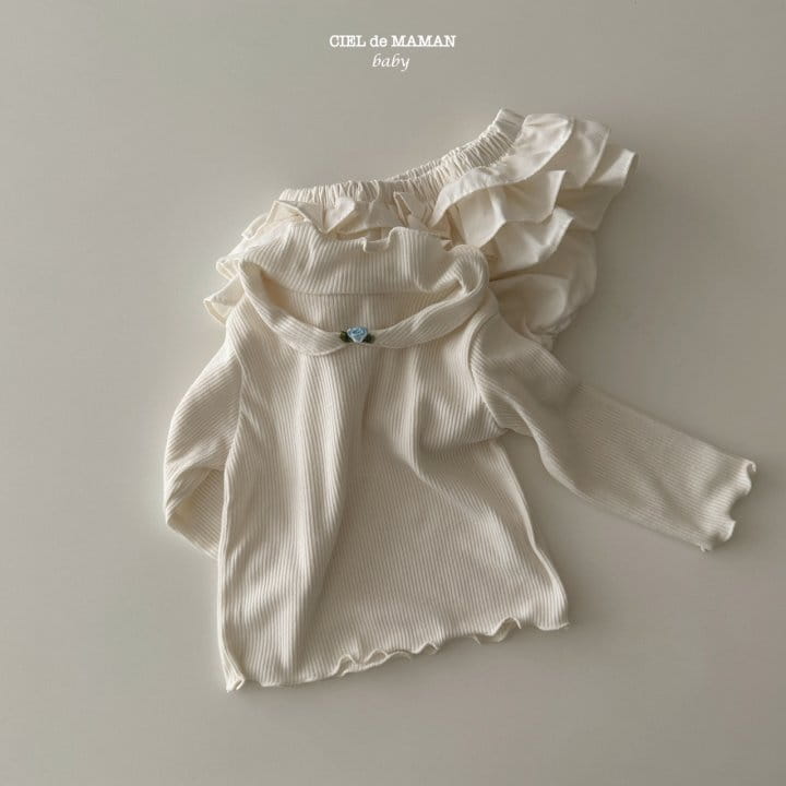 Ciel De Maman - Korean Baby Fashion - #babyclothing - Rose Tee - 6