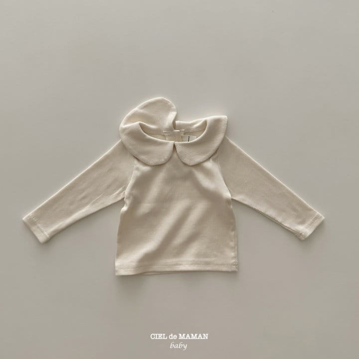 Ciel De Maman - Korean Baby Fashion - #babyfashion - Circle Collar Tee - 11