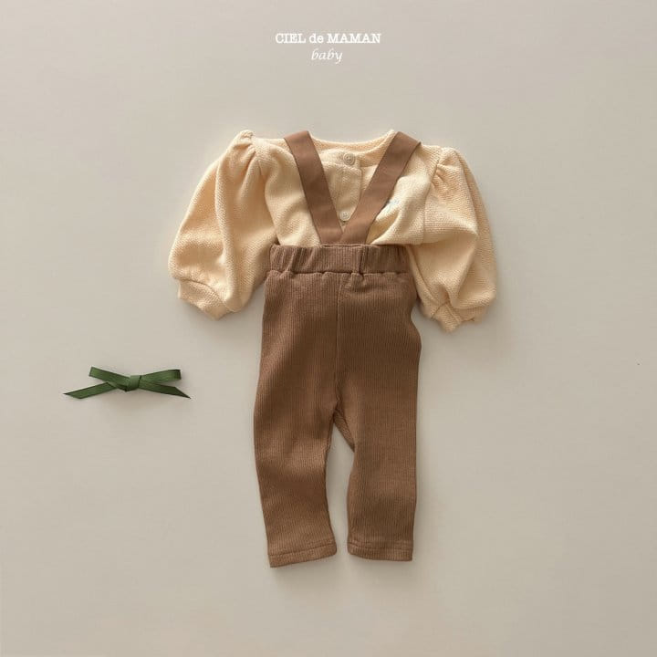 Ciel De Maman - Korean Baby Fashion - #babyfashion - Dungarees Leggings - 8