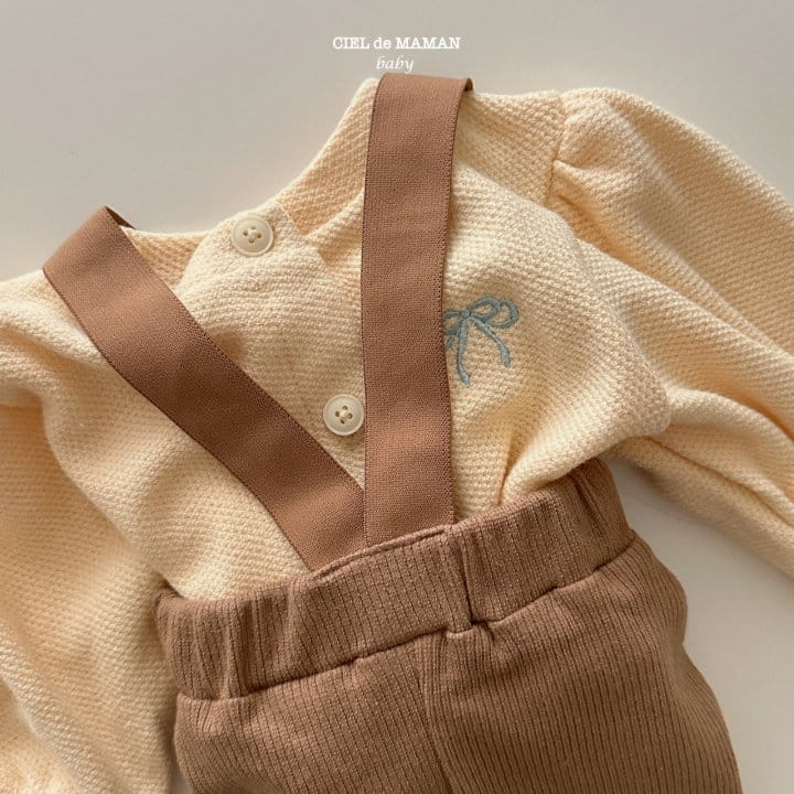 Ciel De Maman - Korean Baby Fashion - #babyfever - Dungarees Leggings - 9