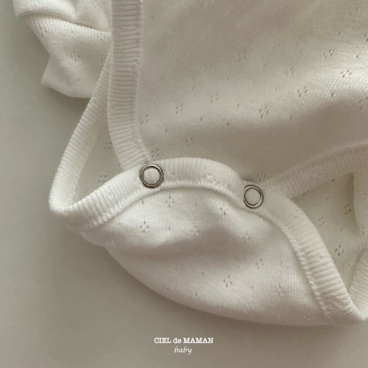 Ciel De Maman - Korean Baby Fashion - #babyoninstagram - Ribbon Bodysuit - 9
