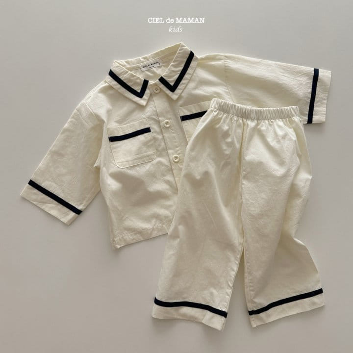 Ciel De Maman - Korean Baby Fashion - #babyootd - Bebe Homes Pajama - 6