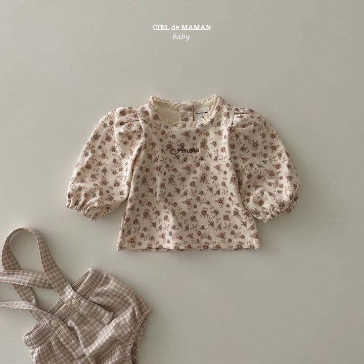 Ciel De Maman - Korean Baby Fashion - #babyootd - Amor Tee - 4