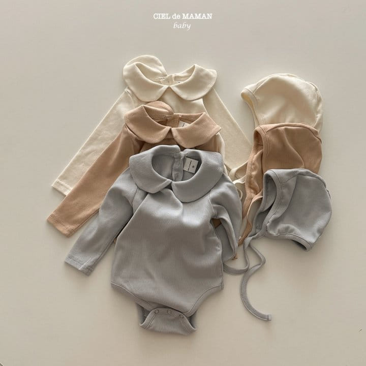 Ciel De Maman - Korean Baby Fashion - #babyoutfit - Circle Collar Tee - 2