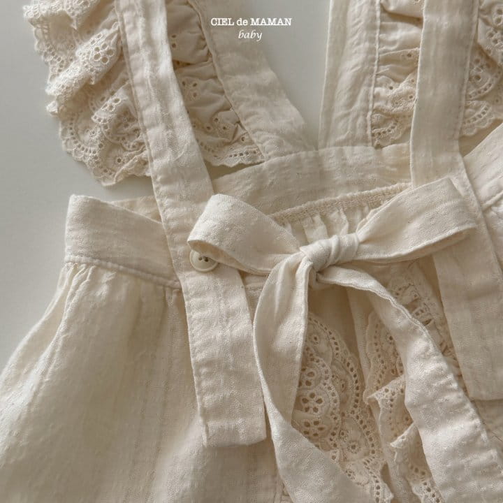 Ciel De Maman - Korean Baby Fashion - #babyoutfit - Frill Bonnet - 3