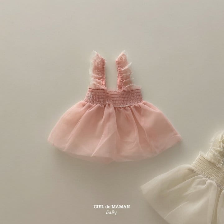 Ciel De Maman - Korean Baby Fashion - #babywear - Cancan Sha One-piece - 2