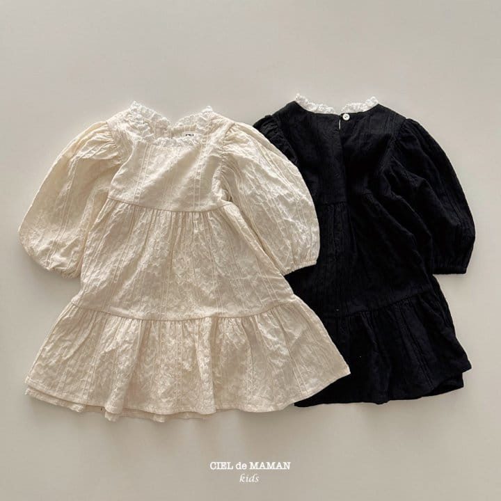Ciel De Maman - Korean Baby Fashion - #babywear - Sua Lace Bodysuit - 3