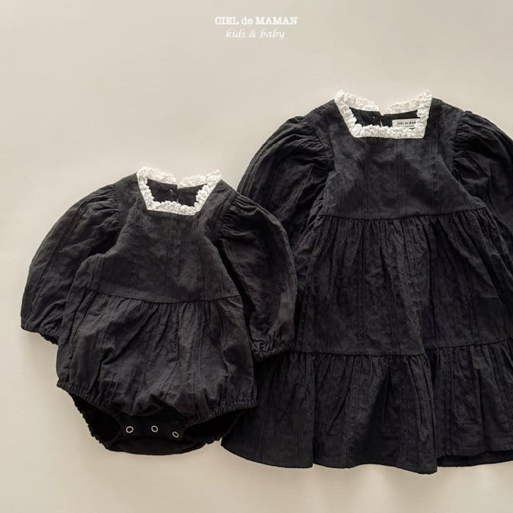 Ciel De Maman - Korean Children Fashion - #discoveringself - Sua Cancan One-piece - 11