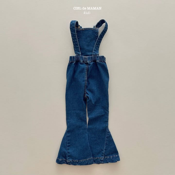 Ciel De Maman - Korean Children Fashion - #fashionkids - Big Bootscut Dungarees - 2