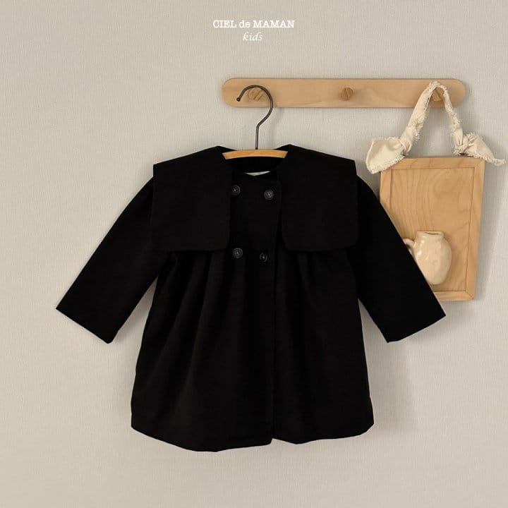 Ciel De Maman - Korean Children Fashion - #kidsstore - Double Button Jacket - 4