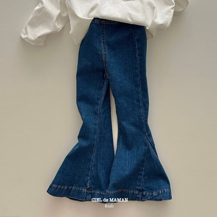 Ciel De Maman - Korean Children Fashion - #littlefashionista - Bootscut Jeans - 8