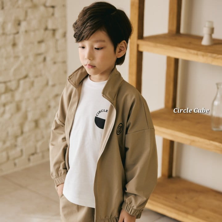 Circle Cube - Korean Children Fashion - #kidsstore - Circle Tee