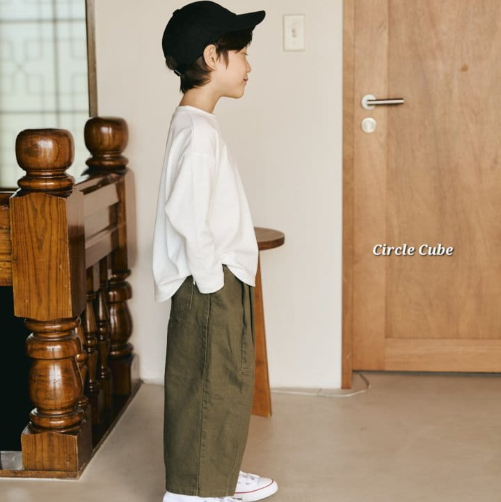 Circle Cube - Korean Children Fashion - #toddlerclothing - Circle Tee - 9