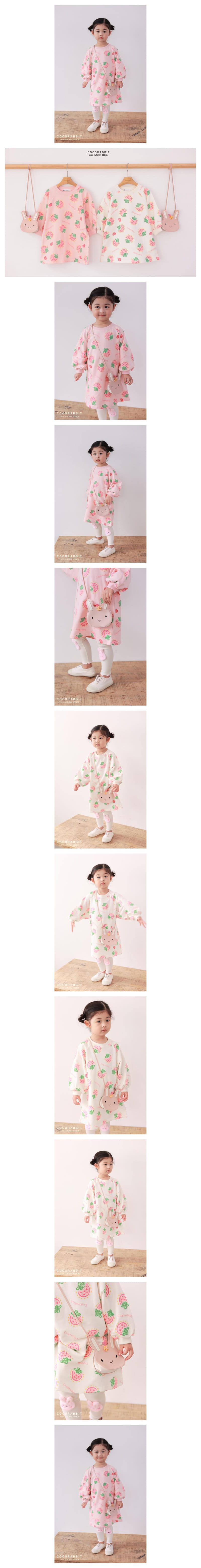Coco Rabbit - Korean Children Fashion - #littlefashionista - Strawberry One-piece