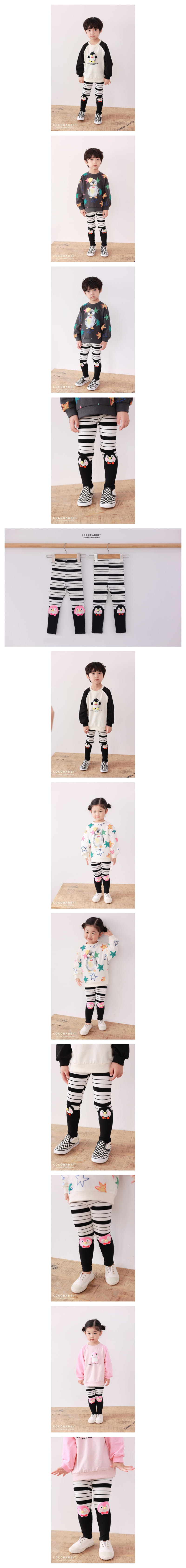 Coco Rabbit - Korean Children Fashion - #prettylittlegirls - Penguin Leggings