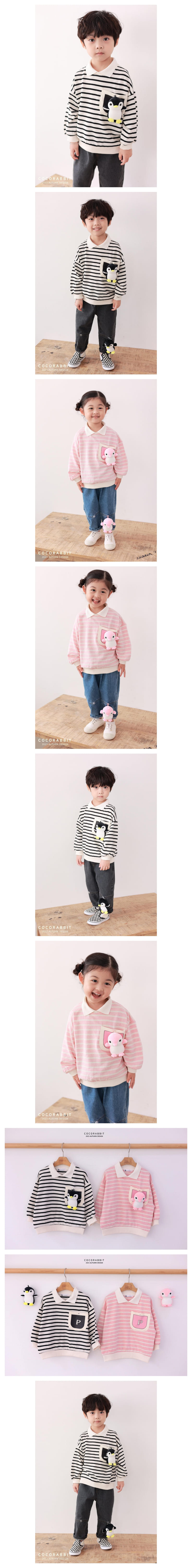 Coco Rabbit - Korean Children Fashion - #stylishchildhood - Penguin Sweatshirt